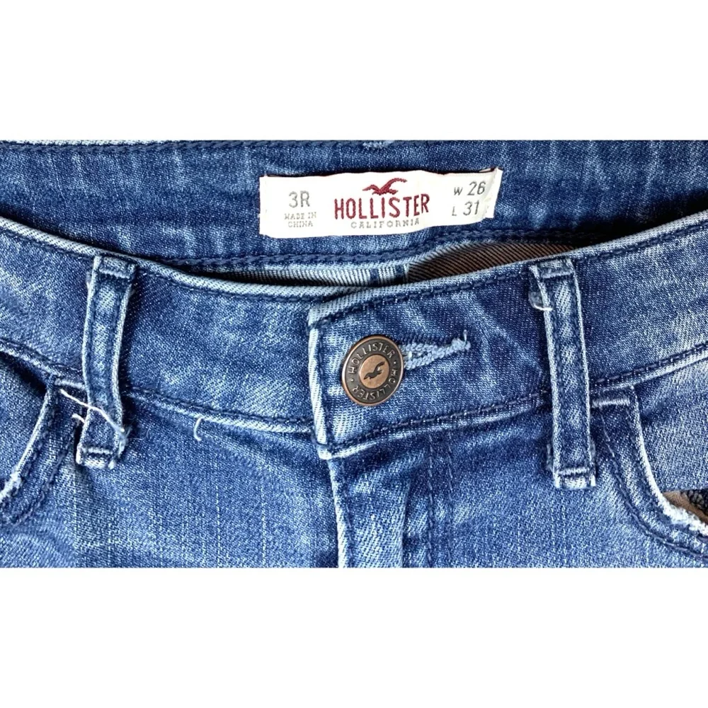 Hollister Jeans Denim Distressed Size 26 Skinny - Picture 4 of 5